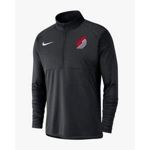 [해외] Portland Trail Blazers Nike Dri-FIT Element [나이키 긴팔] Black/Black/Black/White (941401-010)