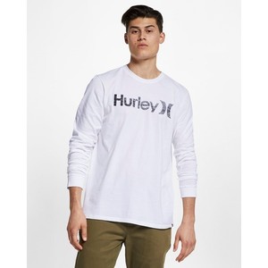 [해외] Hurley Premium One And Only Push Through [나이키 긴팔] White/Black (892062-102)