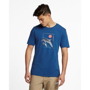 [해외] Hurley Dolphin Punks [나이키 반팔티] Deep Royal Blue (AR5458-455)