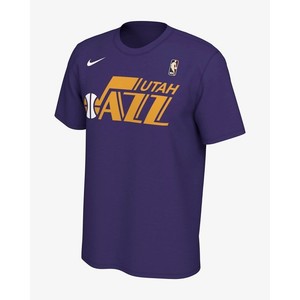 [해외] Utah Jazz Nike Dri-FIT [나이키 반팔티] Purple (00037915X-UJ5)