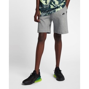[해외] Nike Sportswear Tech Fleece [나이키 반바지] Dark Grey Heather/Dark Grey/Black (928513-063)