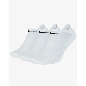 [해외] Nike Everyday Cushion No-Show [나이키 양말] White/Black (SX7673-100)