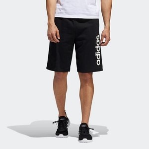 [해외] Mens Training Linear Logo Shorts [아디다스 반바지] Black/White (FI7172)