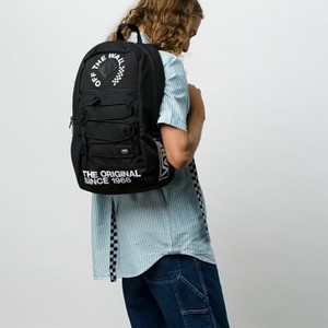 [해외] Snag Backpack [반스 백팩] Vans Black/White (HCBTDV-HERO)
