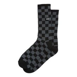 [해외] Checkerboard Crew Sock [반스 양말] Black/Charcoal (H3NBA5-HERO)