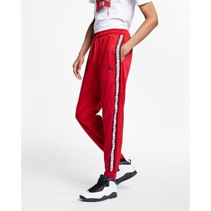 [해외] Jordan Sportswear Jumpman [나이키 트레이닝 바지] Gym Red/Black (AQ2696-687)