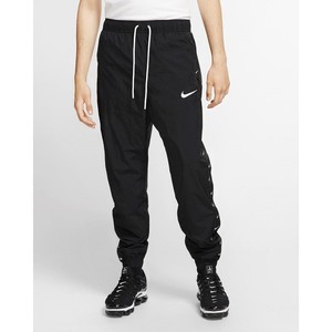 [해외] Nike Sportswear Swoosh [나이키 트레이닝 바지] Black/White (CD0421-010)