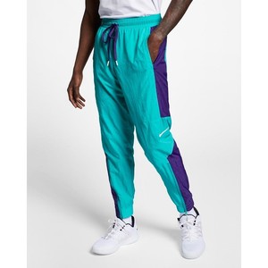 [해외] Basketball Pants [나이키 트레이닝 바지] Rapid Teal/Field Purple/White (AJ3939-415)