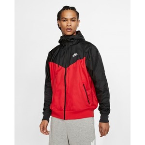 [해외] Nike Sportswear Windrunner [나이키 윈드러너] University Red/Black/Black/White (AR2191-659)