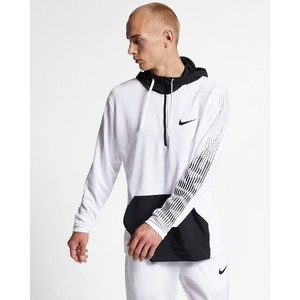 [해외] Nike Dri-FIT [나이키 후드] White/Black/Black (AQ0398-100)