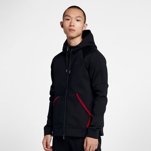 [해외] Jordan Sportswear Flight Tech [나이키 후드] Black/Gym Red/Black/Dark Smoke Grey (939940-010)