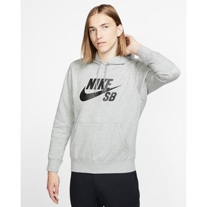 [해외] Nike SB Icon [나이키 후드] Dark Grey Heather/Black (AJ9733-063)