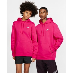 [해외] Nike Sportswear Club Fleece [나이키 후드] Rush Pink/Rush Pink/White (804346-666)