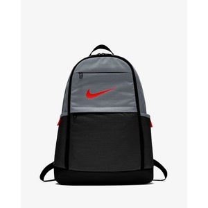 [해외] Nike Brasilia [나이키 백팩] Cool Grey/Black/Habanero Red (BA5892-065)