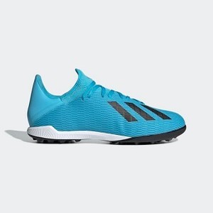Soccer X 19.3 Turf Shoes [아디다스 축구화] Bright Cyan/Core Black/Shock Pink (F35375)