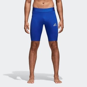 Mens Soccer Alphaskin Sport Short Tights [아디다스 레깅스] Bold Blue (CW9458)