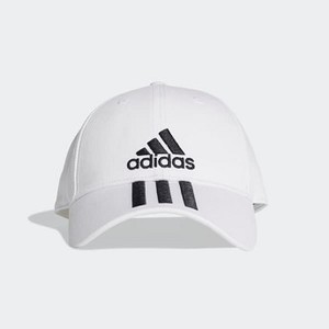 Training Six-Panel Classic 3-Stripes Hat [아디다스 볼캡] White/Black/Black (DU0197)