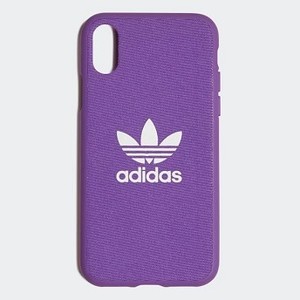 Originals Molded Case iPhone X 5.8-inch [아디다스 아이폰케이스] Active Purple/White (CL4893)