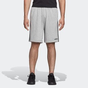 Mens Essentials Essentials 3-Stripes Shorts [아디다스 반바지] Medium Grey Heather (DU7831)