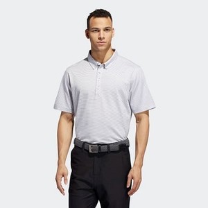 Mens Golf Adipure New Ottoman Polo Shirt [아디다스 티셔츠] Grey (ED0334)