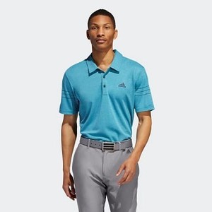Heathered Sport Polo Shirt [아디다스 티셔츠] Active Teal Mel (DZ8543)