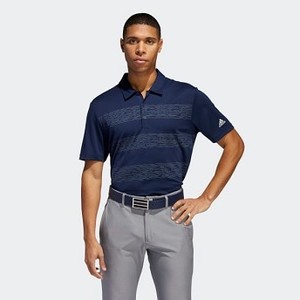 Mens Golf 3-Stripes Polo Shirt [아디다스 티셔츠] Collegiate Navy (DZ8533)