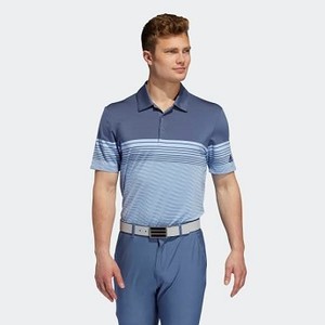 Mens Golf Ultimate365 Gradient Block Stripe Polo Shirt [아디다스 티셔츠] Tech Ink (DZ8515)