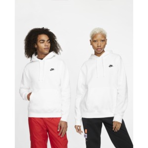 [해외]Nike Sportswear Club Fleece [나이키 집업] White/White/Black (BV2654-100)
