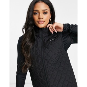 [해외]Nike Running Aerolayer thermal vest in black [나이키자켓] Black (1747175)
