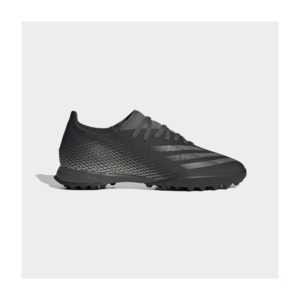 [해외][아디다스 축구화]X Ghosted.3 Turf Soccer Shoes Core Black / Silver Metallic / Grey Six (FX9116)