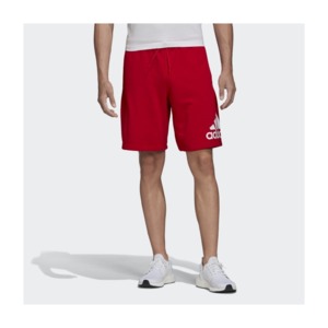 [해외]Must Haves Badge of Sport Shorts [아디다스 바지] Scarlet / White (FR7107)