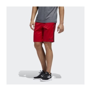 [해외]Essentials 3-Stripes Shorts [아디다스 바지] Scarlet (GH7865)