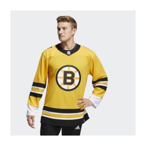 [해외]Boston Bruins Adizero Reverse Retro® Authentic Pro Jersey [아디다스 티셔츠] Nhl-Bbr-500-1 (GE5367)