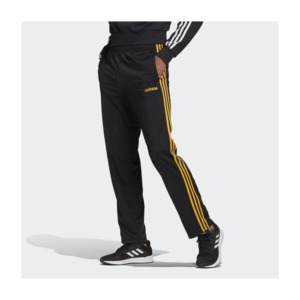 [해외]Essentials 3-Stripes Pants [아디다스 바지] Black / Active Gold (GD5514)