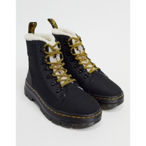 [해외]Dr Martens tract teddy lined boots in black [닥터마틴] Black (1687348)