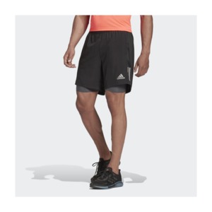 [해외]Own the Run Two-in-One Shorts [아디다스 바지] Black / Grey Six (FS9809)