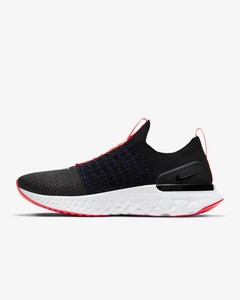 [해외]Nike React Phantom Run Flyknit 2 [나이키운동화] Black/Bright Crimson/Concord/Black (DD8352-001)