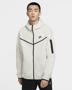 [해외]Nike Sportswear Tech Fleece [나이키집업] Light Bone/Black (CU4489-072)