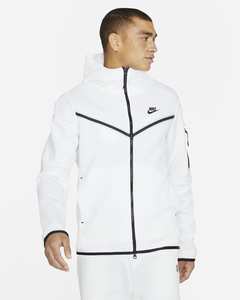 [해외]Nike Sportswear Tech Fleece [나이키집업] White/Black (CU4489-100)