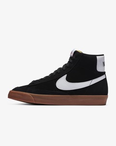 [해외]Nike Blazer Mid 77 Suede [나이키운동화] Black/Gum Medium Brown/Black/White (CI1172-003)