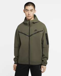 [해외]Nike Sportswear Tech Fleece [나이키집업] Twilight Marsh/Black (CU4489-380)