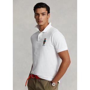 [해외] 랄프로렌 Custom Slim Fit Polo Bear Shirt 631983_White_White