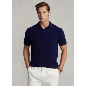 [해외] 랄프로렌 Cashmere Polo Collar Sweater 640106_Bright_Navy_Bright_Navy