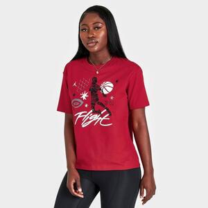 [해외] 나이키 Womens Nike Jordan Flight T Shirt DX0394_687