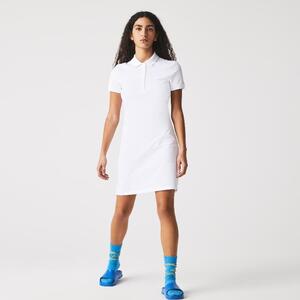 [해외] 라코스테 Womens Stretch Cotton Pique Polo Dress EF5473_001