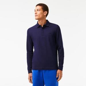 [해외] 라코스테 Mens Long Sleeve Paris Classic Fit Polo Shirt Stretch PH2481_166