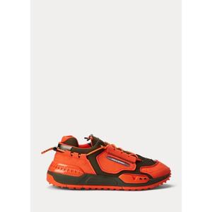 [해외] 랄프로렌 PS200 Sneaker 594321_Sailing_Orange/Dark_Loden_Sailing_Orange/Da
