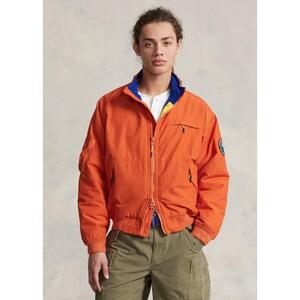 [해외] 랄프로렌 Water Resistant Fleece Lined Jacket 639593_College_Orange_College_Orange