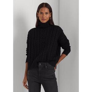 [해외] 랄프로렌 Cable Knit Turtleneck Sweater 605000_Polo_Black_Polo_Black