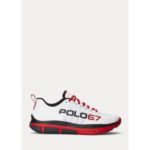 [해외] 랄프로렌 Tech Racer Sneaker 631795_White/Black/Red_White/Black/Red